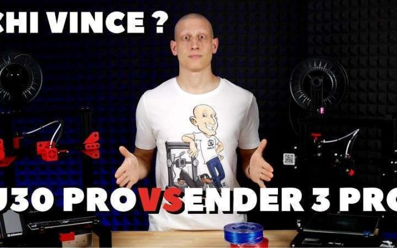 Alfawise U30 PRO meglio della Creality Ender 3 PRO ? Scopriamolo