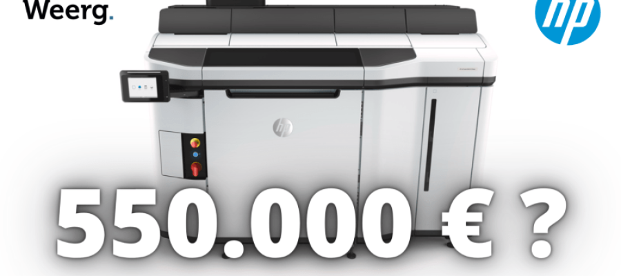 Come funziona una Stampante 3D professionale HP Multi Jet Fusion 5210 ? Scopriamolo con Weerg