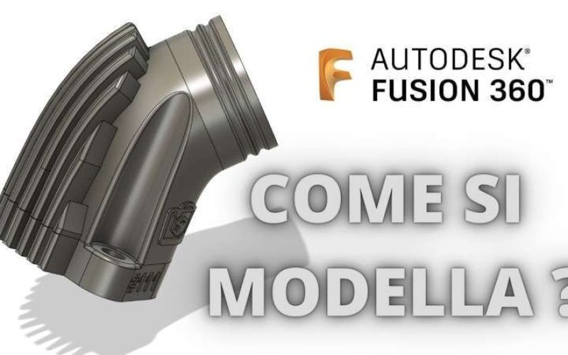 Corso Fusion 360 – Lezione 11 – LOFT –  Rail – 3D Sketch