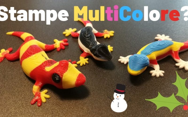 Oggetti Multicolore con la Stampante 3D