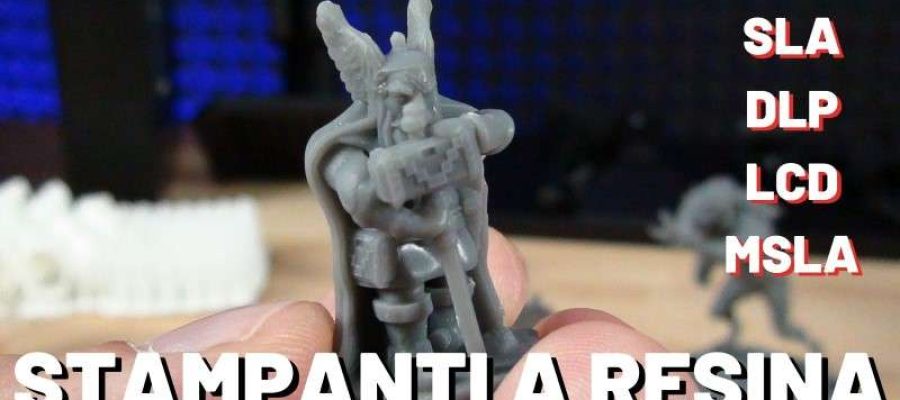 Stampa 3D a resina