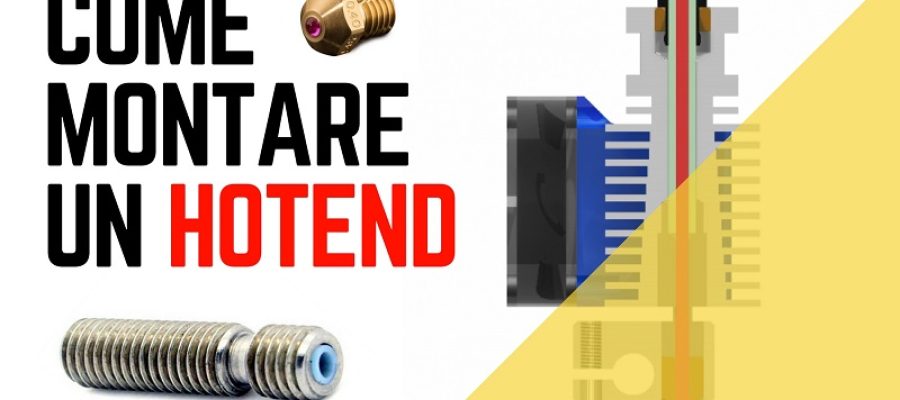 Come montare un Hotend per la stampante 3D