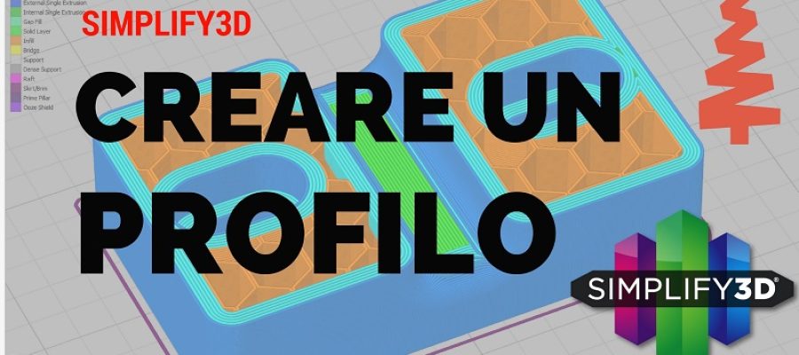 Simplify3D – Come impostare un profilo di stampa