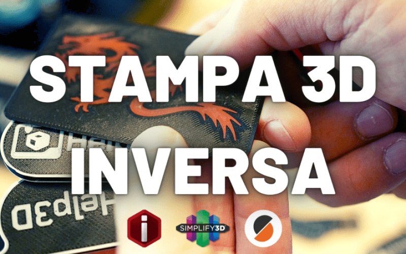 Stampa 3D inversa