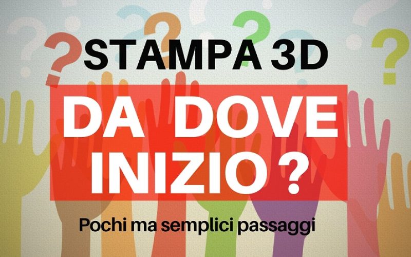 Stampa 3D: da dove inizio?